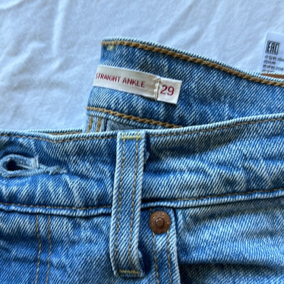 LEVIS RIBCAGE STRAIGHT ANKLE - Picture 6 of 9